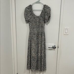Madewell Multicolor Floral Midi Dress